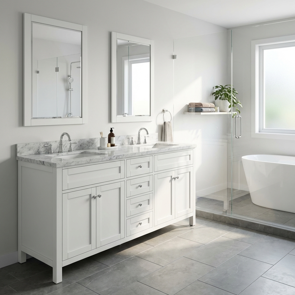 Cabinet & Countertop Vanity Installs